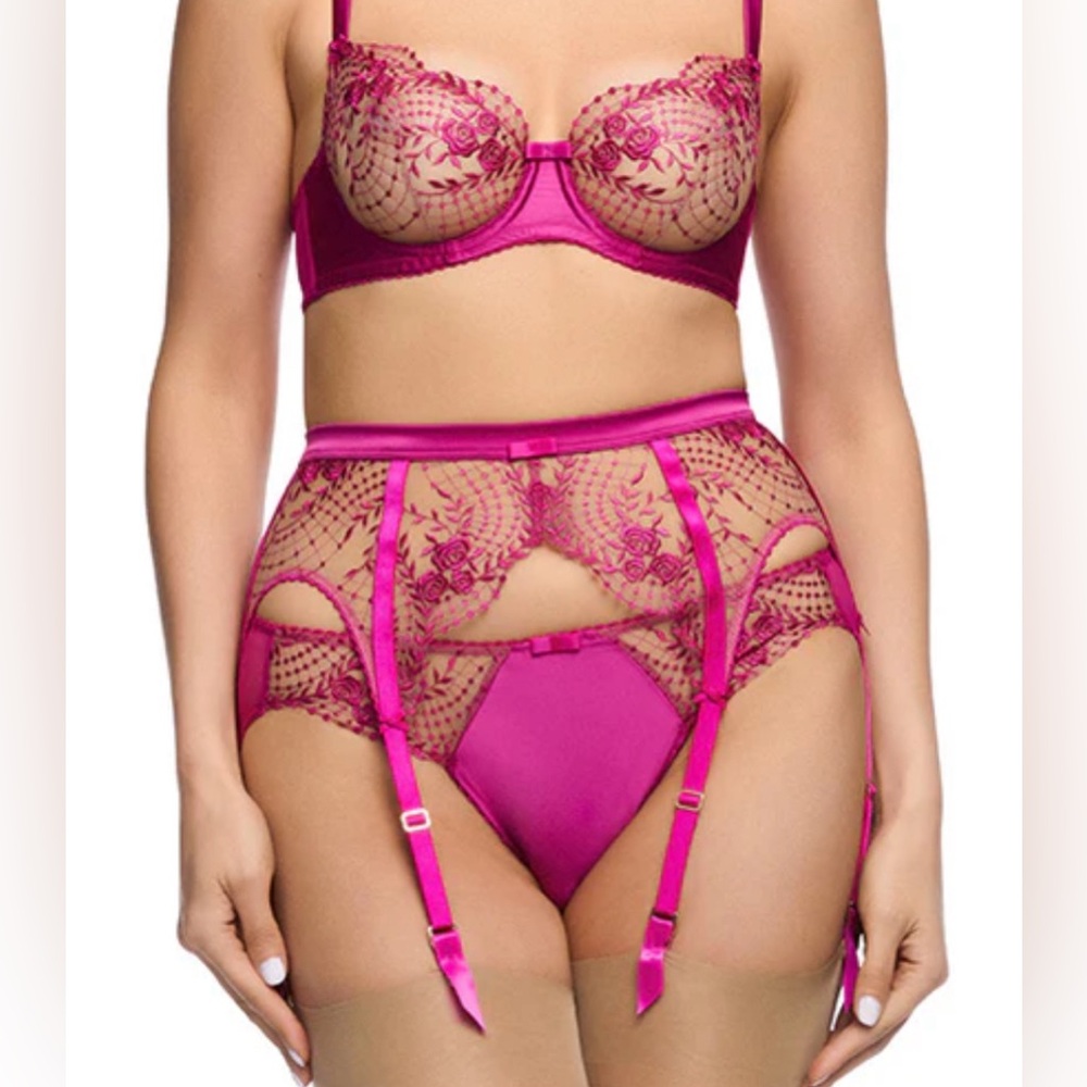 Dita Von Teese Julie’s Rose Bra and Panties 34c/S